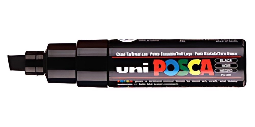 POSCA Marqueur à pigment PC-8K, noir