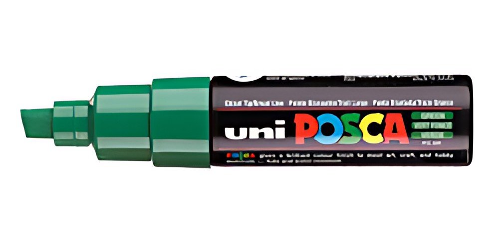 POSCA Marqueur à pigment PC-8K, vert foncé