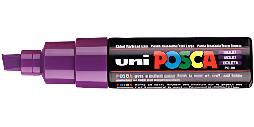 POSCA Marqueur à pigment PC-8K, violet