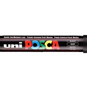 POSCA Marqueur à pigment PC-5M, noir