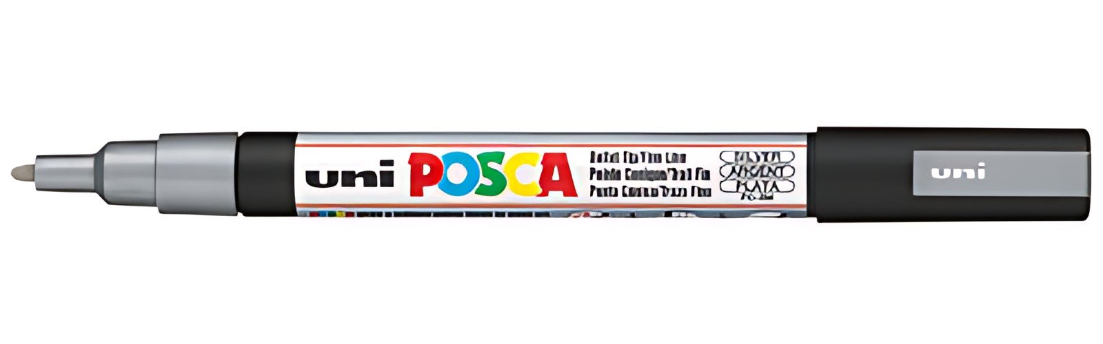 POSCA Marqueur à pigment PC-3M, argent