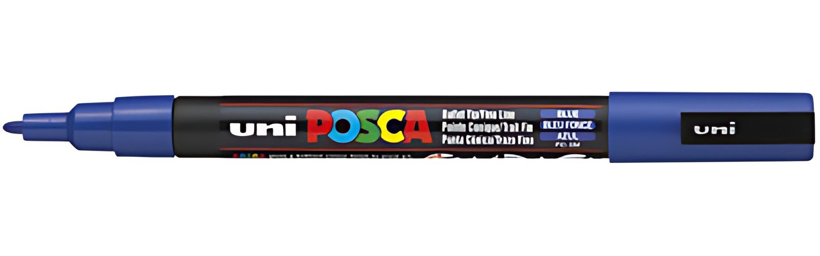 POSCA Marqueur à pigment PC-3M, bleu foncé