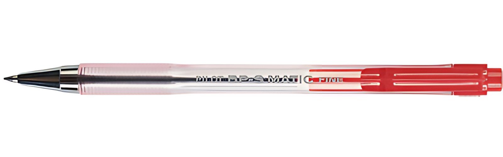 PILOT Stylo à bille rétractable BPS-Matic Fine, rouge