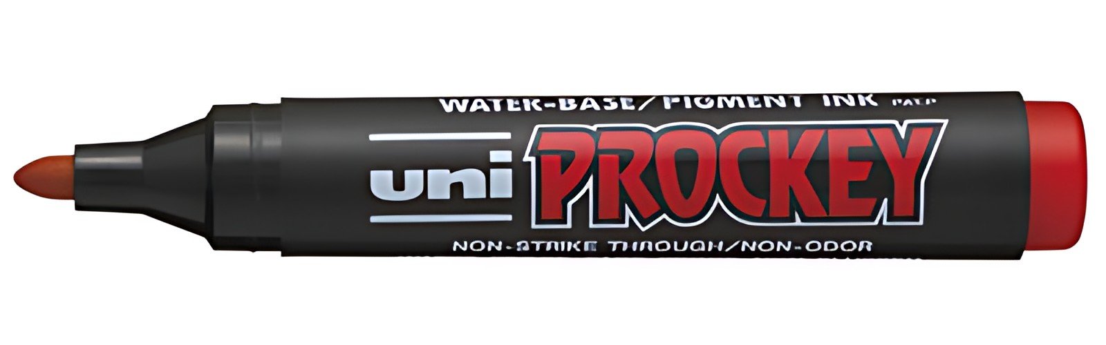 uni-ball Marqueur permanent PROCKEY PM-122, rouge