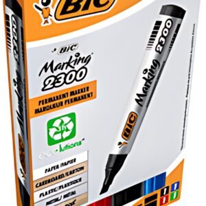 BIC Marqueur permanent 2300 Ecolutions, pointe biseautée,