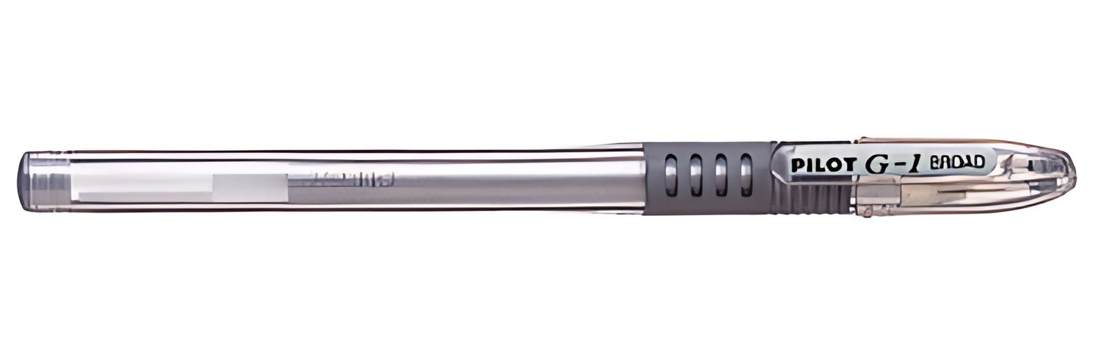 PILOT Stylo roller à encre gel G1-10 Grip, argent