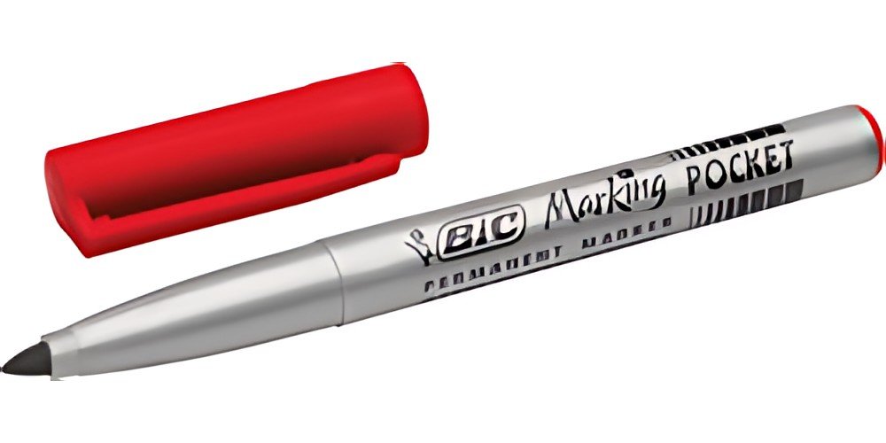 BIC Marqueur permanent Marking POCKET ECOlutions, rouge