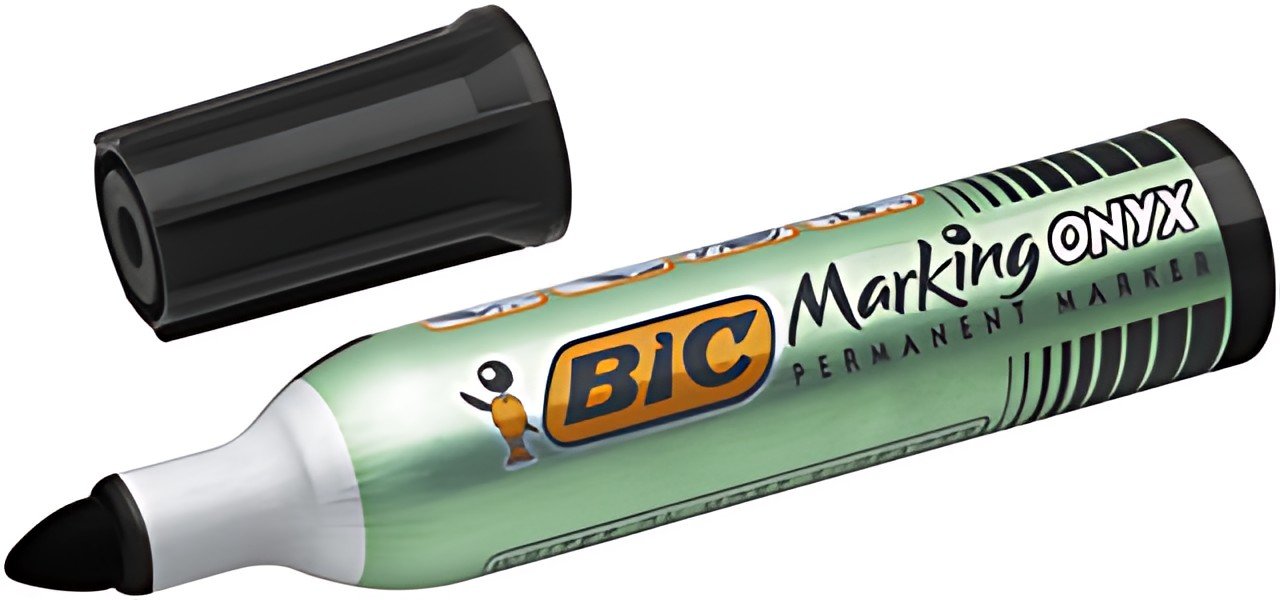 BIC Marqueur permanent Marking Onyx 1482, pointe ogive, noir