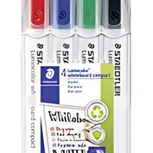 STAEDTLER Marqueur pour tableau blanc Lumocolor, set de 4