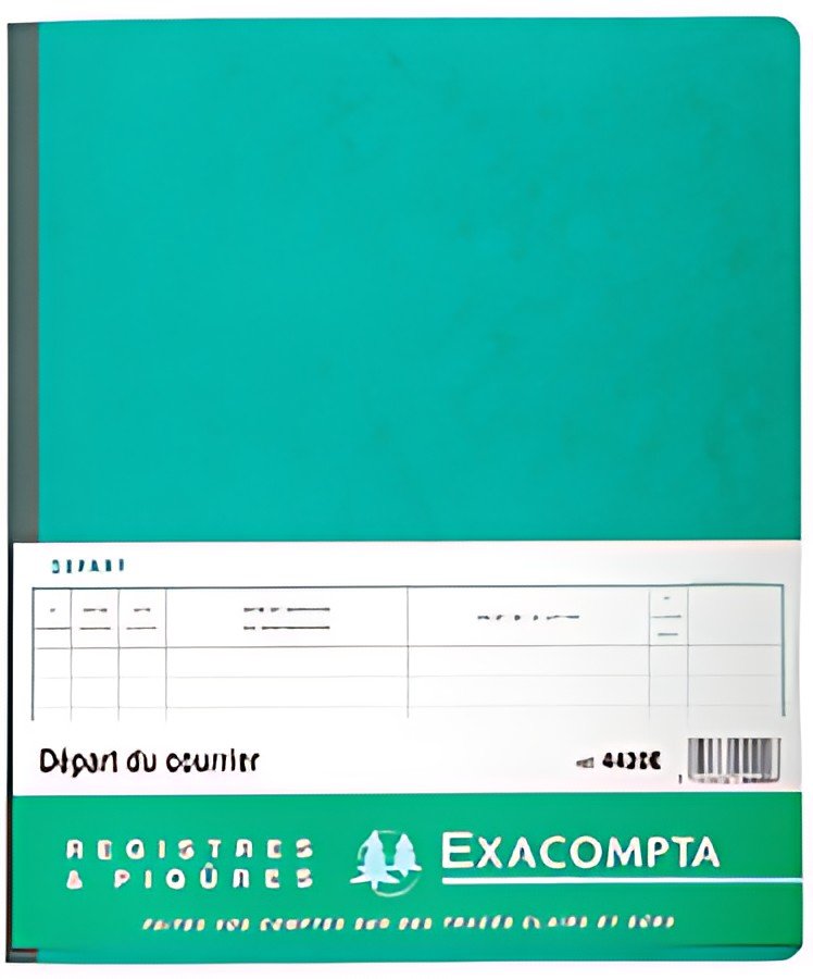 EXACOMPTA Piqûre "Départ du courrier", 80 pages
