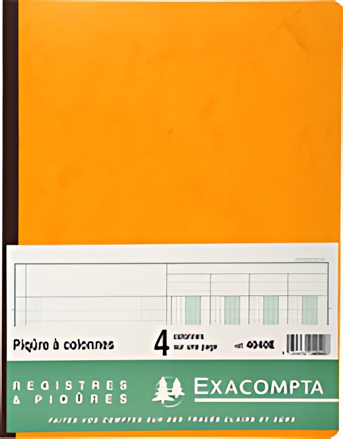 EXACOMPTA Piqûre à colonnes, 7 colonnes, 33 lignes