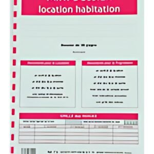 WEBER Formulaire français "Mini dossier location-habitation"