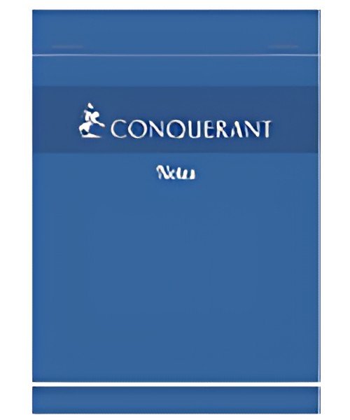 CONQUERANT SEPT Bloc-notes Notes, quadrillé, 105 x 148 mm