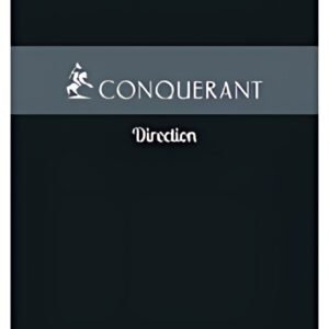 CONQUERANT SEPT Bloc-notes Direction, quadrillé, A5