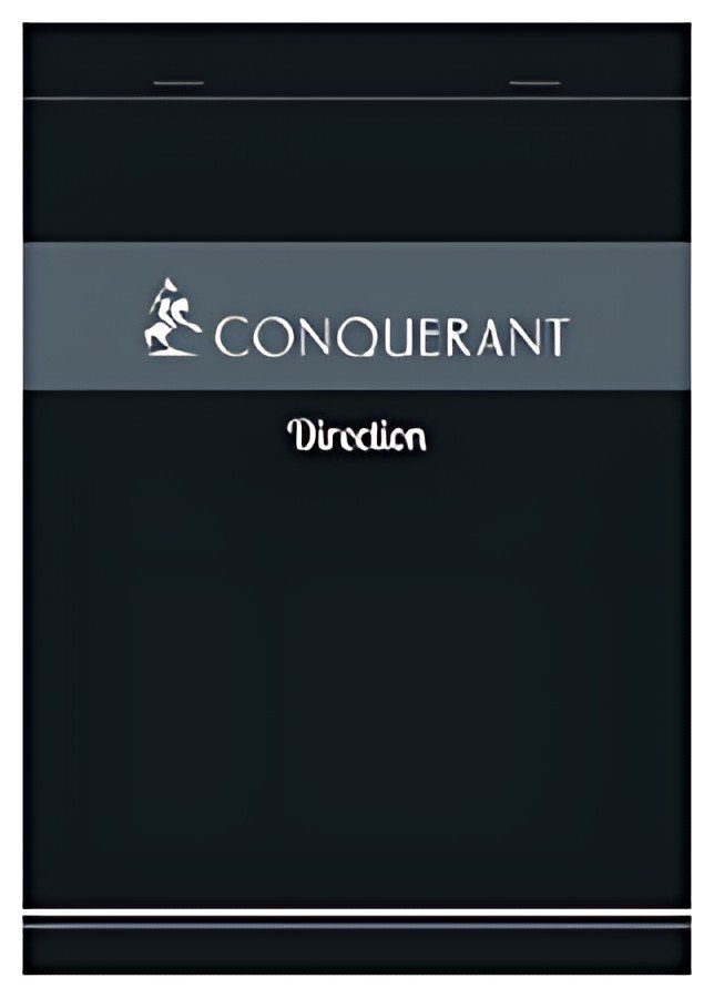 CONQUERANT SEPT Bloc-notes Direction, quadrillé, A5