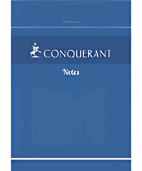 CONQUERANT SEPT Bloc-notes Notes, quadrillé, 74 x 105 mm