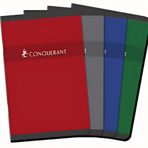 CONQUERANT SEPT Carnet, 90 x 140 mm, quadrillé, 96 pages