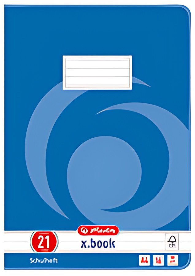 herlitz Cahier x.book, A4, linéature 21 / ligné