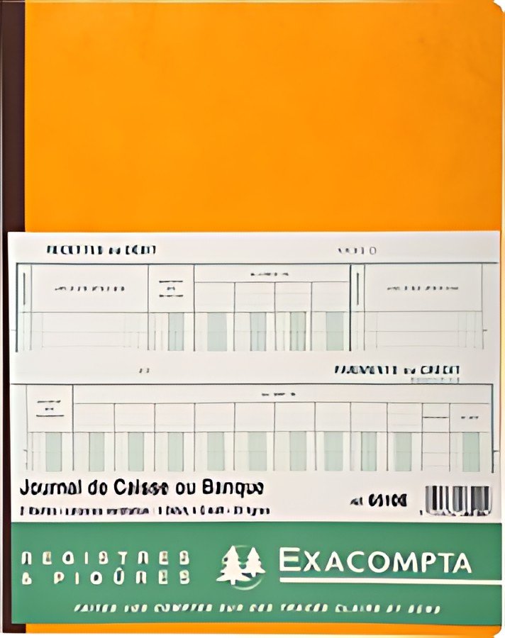 EXACOMPTA Piqûre "Journal de caisse ou banque", 320 x 250 mm