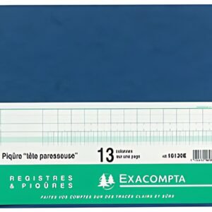 EXACOMPTA Piqûre tête paresseuse, 11 colonnes sur 1 page