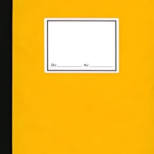 ELVE Livre de compte "journal" , 297 x 210 mm, 100 pages