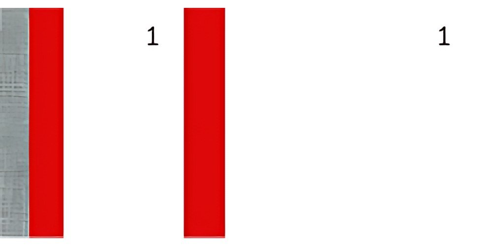 ELVE Bloc vendeur, dimensions: (L)135 x (H)60 mm, rouge