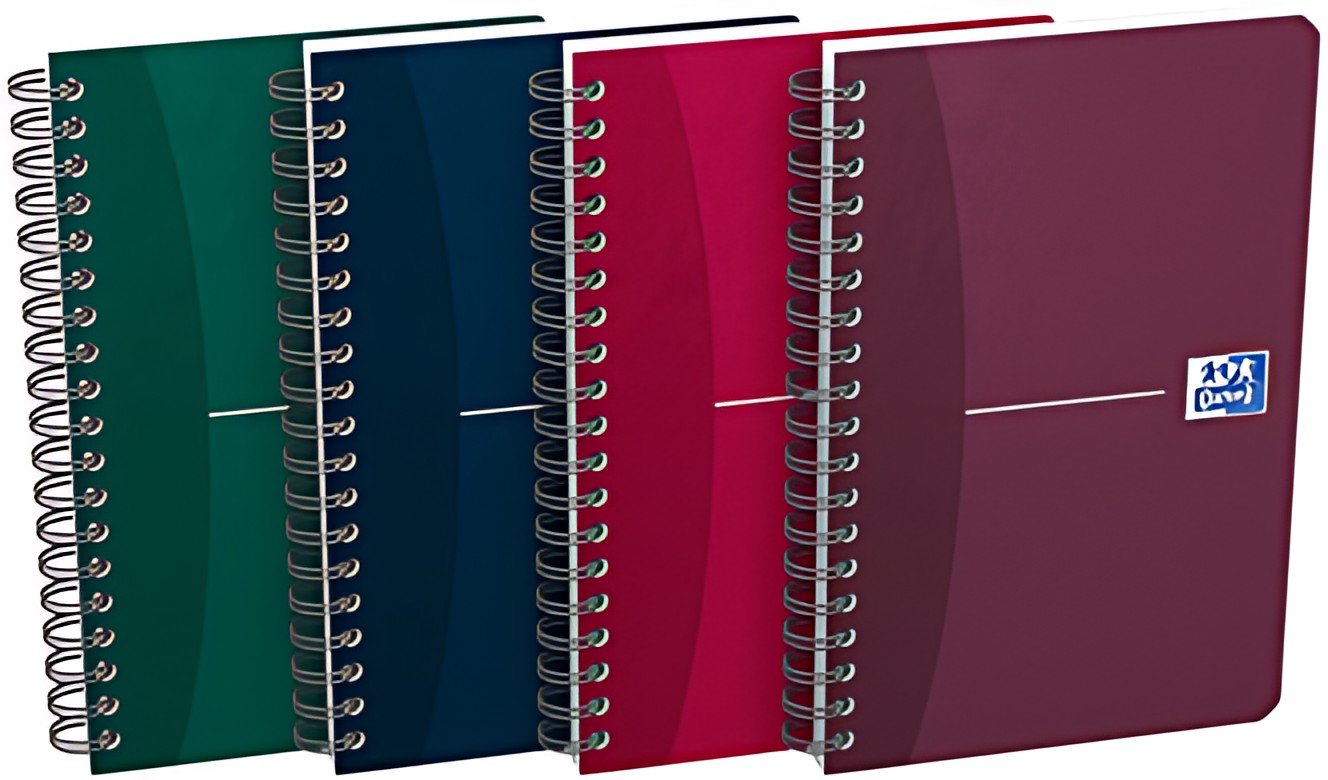 Oxford Office Carnet à reliure spirale, 110 x 170 mm