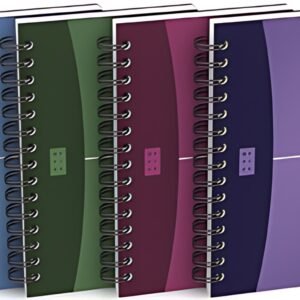 Oxford Office Carnet reliure spirale, 90 x 140 mm, quadrillé