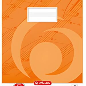 herlitz Cahier de musique x.book, A4, linéature 14, 16 pages