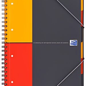 Oxford International Cahier "ORGANISERBOOK", A4+, quadrillé