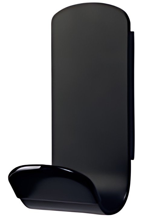 UNiLUX Patère "STEELY", magnétique, noir