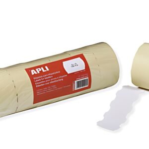 APLI Etiquette pour étiqueteuse de prix, 32 x 19 mm, blanc