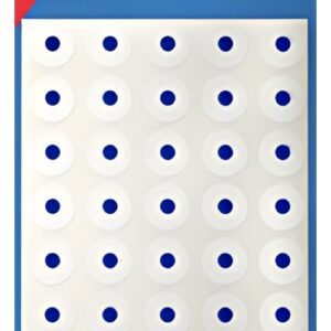 APLI Oeillets adhésifs en pochette blanc, diamètre: 13 mm