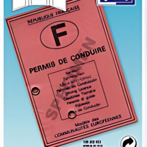 Oxford Etui de poche, PVC, 3 volets, 0,20 mm, 75 x 105 mm