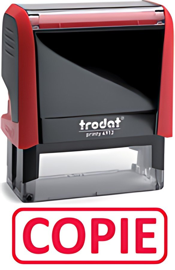 trodat Tampon marqueur de texte XPrint 4912 "COPIE"