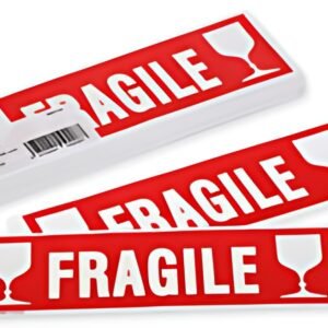 APLI Etiquette de signalisation "FRAGILE", écriture blanche