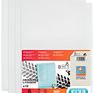 ELBA Pochettes coin Fard'Liss, format A4, PVC 0,18 mm,