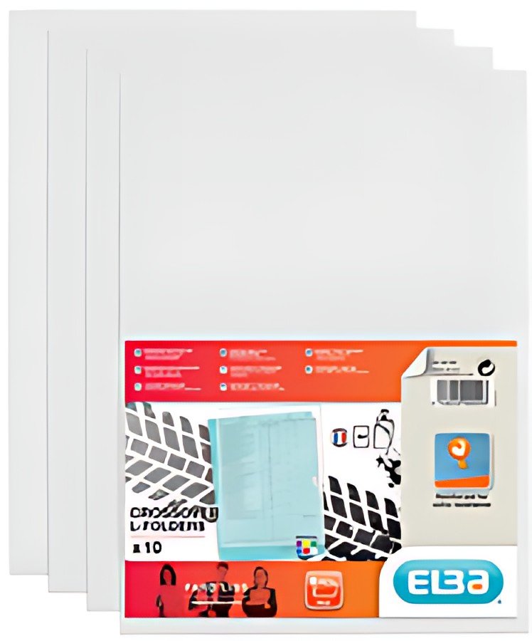 ELBA Pochettes coin Fard'Liss, format A4, PVC 0,18 mm,