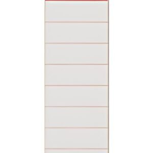 Esselte Etiquette pour dos de classeur, 60 x 190 mm, blanc
