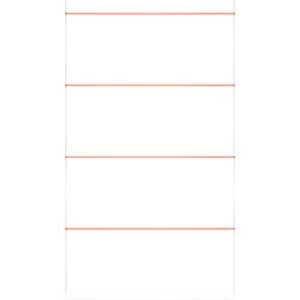 Esselte Etiquette pour dos de classeur Standard, 50 x 158 mm