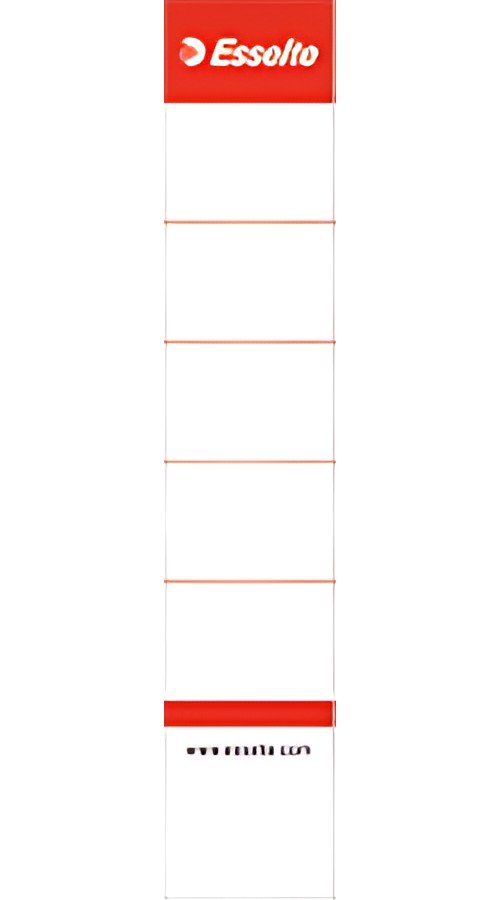 Esselte Etiquette pour dos de classeur Standard, 30 x 158 mm