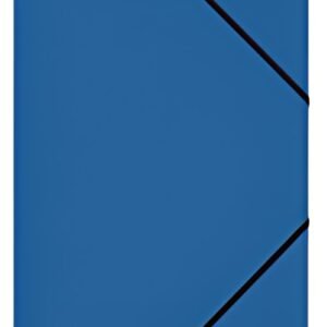 ELBA Chemise à élastique standard, A4, en PP, bleu