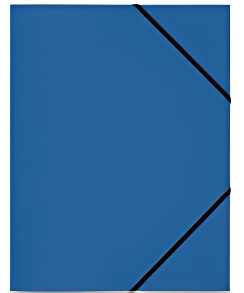 ELBA Chemise à élastique standard, A4, en PP, bleu