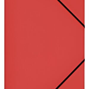 ELBA Chemise à élastique standard, A4, en PP, rouge