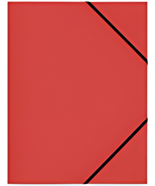 ELBA Chemise à élastique standard, A4, en PP, rouge