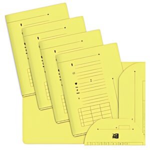 Oxford Chemise sous-dossier PASTEL, 2 rabats, A4, jaune