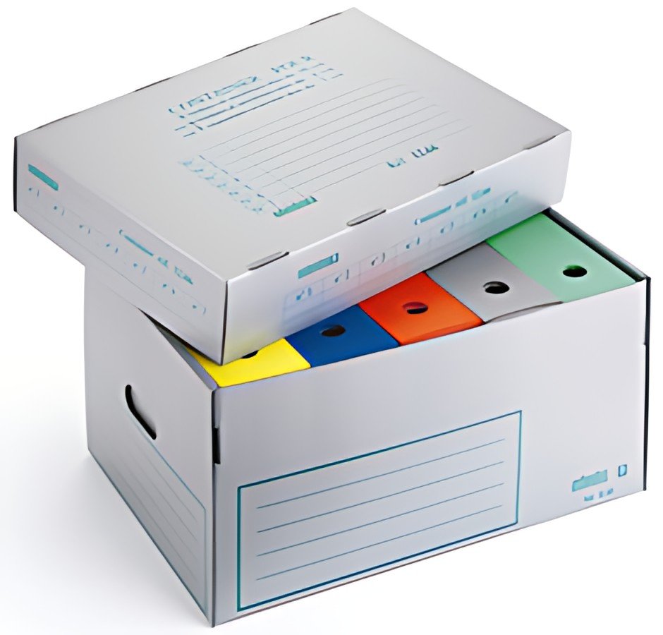 extendos Container pour boîtes d'archives, en polypropylène
