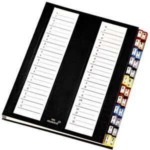 emey Trieur Tri-classeur série 11, A4, 24 compartiments,noir