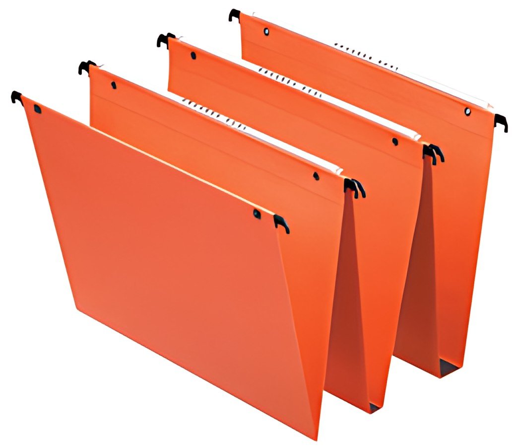 Esselte Dossiers suspendus Dual, fond : V, orange