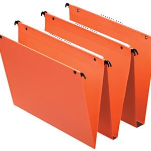 Esselte Dossiers suspendus Dual, fond:15 mm, orange